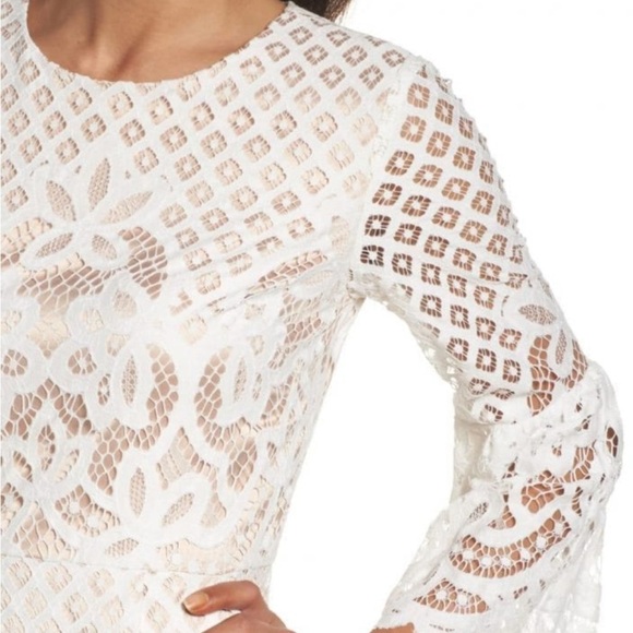 ELIZA J Bell Sleeve Fit & Flare Ivory Dress
NWOT - Picture 4 of 7